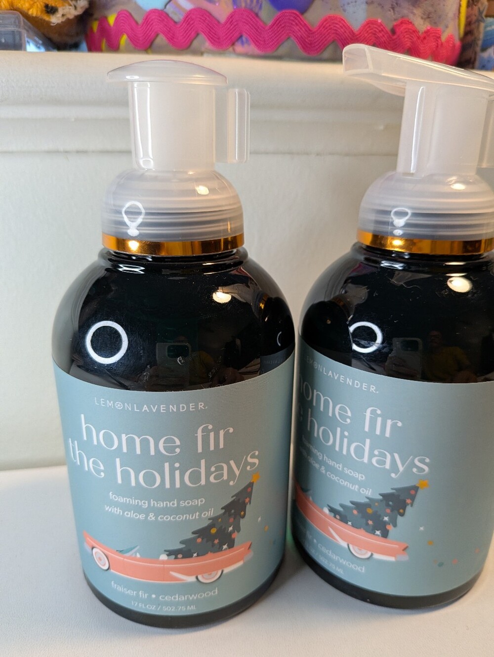 Lemon Lavender Home Fir The Holidays Foaming Hand Soap 17 oz (Choose One)